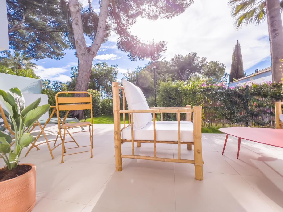 Bajo Con Jardin En La Milla De Oro Marbella Exterior foto
