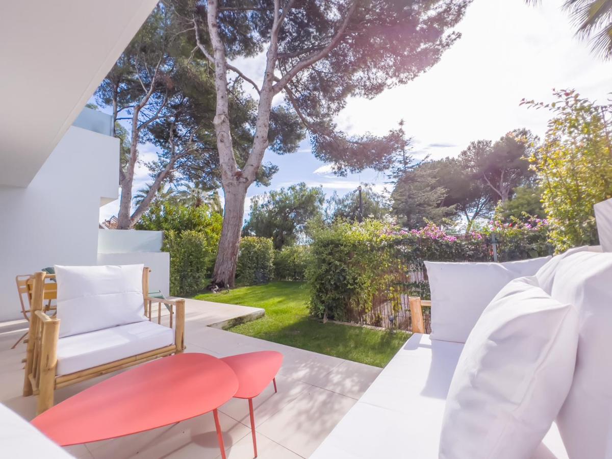 Bajo Con Jardin En La Milla De Oro Marbella Exterior foto